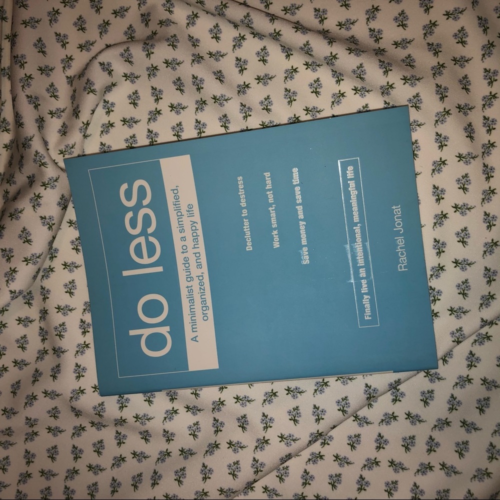 DO LESS BY RACHEL JONAT